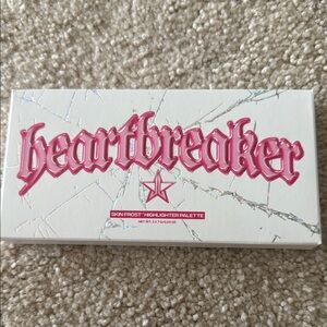 Jeffree Star Heartbreaker Highlighter Palette - Pink and White